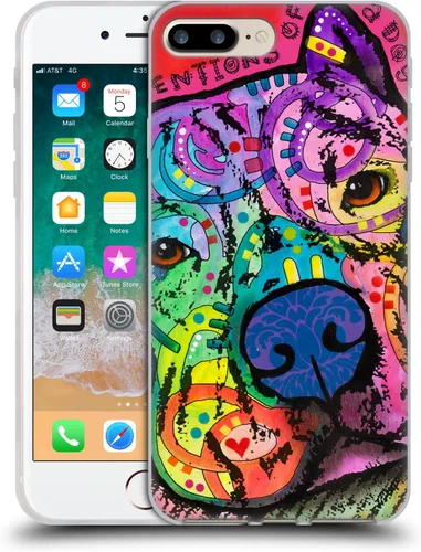 Vista 402 de Oficial Dean Russo perros 3 suave funda de Gel para Apple Iphone 7 Plus/8 Plus, Amy