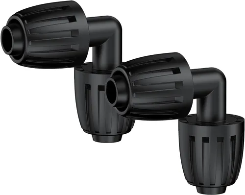 Vista 10 de Pawfly 10 adaptadores de manguera de 1/2 a 3/4 pulgadas, tubo de riego por goteo de 1/2 pulgada a grifo/adaptador de manguera de jardín, conectores