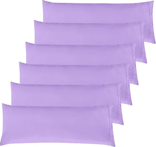 Vista 66 de Elegant Comfort Fundas de almohada sólidas de microfibra de alta calidad hotelera, tejido suave, resistente a las arrugas y a las manchas, fácil