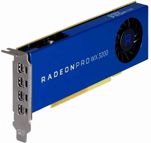 Vista 2 de AMD Radeon PRO WX 3200 4GB GDDR5