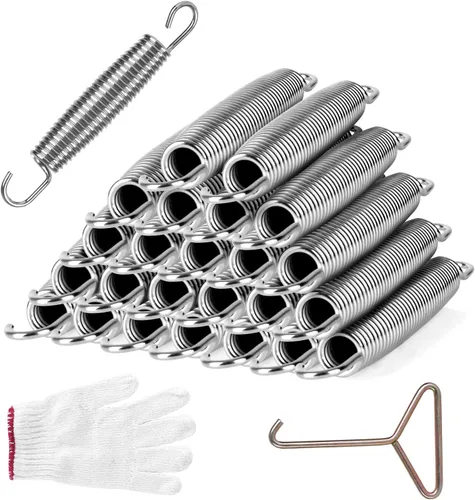 Vista 8 de 5.5inch/6.5inch/7inchTrampoline Springs Heavy Duty Stainless Steel Replacement Trampoline Replacement Parts, Weather-Resistant, Includes Tool and