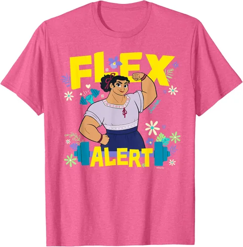 Vista 31 de Disney Encanto Luisa Madrigal Flex Alert Camiseta, Negro