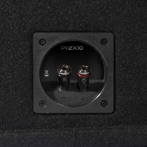 Vista 4 de Rockford Fosgate Punch P1-2X10 Subwoofer cargado de 10" en caja con puerto