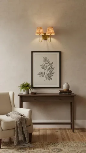 Vista 11 de Aspen Creative 51001-1, pantalla de lámpara de araña con clip, hoja de plátano natural, parte superior de 3 pulgadas x 6 pulgadas inferior x 4-3/4