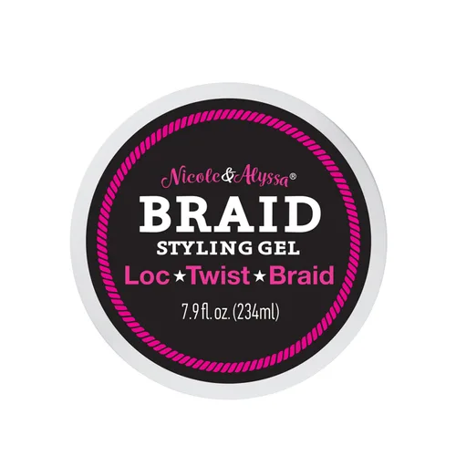 Vista 8 de Nicole & Alyssa - Combo de gel para peinar trenzas (7.9 onzas) y aceite para el cabello (2 onzas)