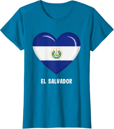 Vista 90 de Camiseta Bandera de El Salvador Camiseta salvadoreña