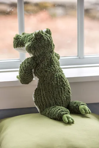 Vista 3 de Mary Meyer - Peluche de animal con patas acogedoras, suave juguete de peluche, 43,18 cm, cocodrilo