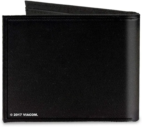 Vista 2 de Buckle-Down - Cartera bifold para hombre (lona), diseño de tortugas ninjas