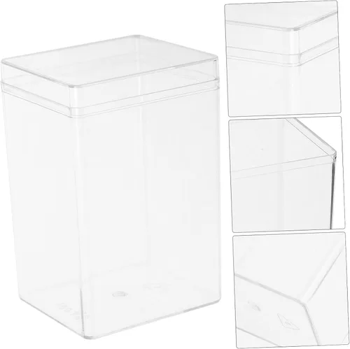 Vista 8 de ULTECHNOVO Conjuntos de elegantes cajas de dulces de plástico para bodas fiestas de cumpleaños DIY galletas cajas de embalaje de galletas