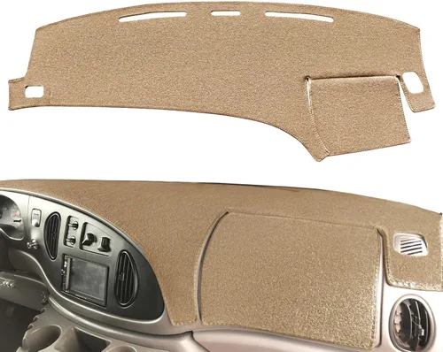 Vista 7 de Tapete de Cubierta Personalizado para Tablero de Ford E150 E250 E350 E450 Econoline Cargo Van Club Wagon, Alfombra de Protección de Tablero