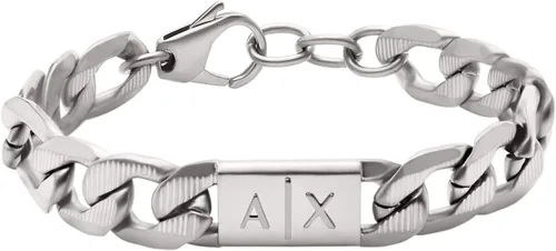 Vista 4 de Armani Exchange - Reloj de vestir con cronógrafo para hombre, con correa de cuero, acero o silicona