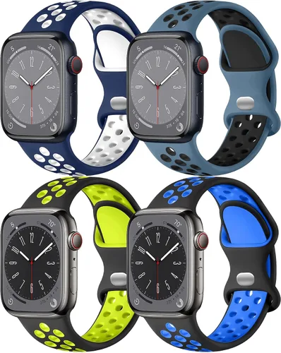 Vista 12 de Correa deportiva para correas de Apple Watch de 1.811 in 1.654 in 1.772 in 1.614 in 1.732 in 1.575 in 1.496 in Ultra/2 1.929 in para mujeres