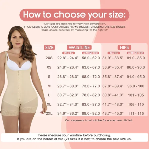 Vista 2 de LadySlim Fajas Colombianas 619 Reductoras y Moldeadoras Mujer Levanta Cola Postparto Faja Colombiana Beige XS
