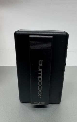 Vista 2 de Bumpboxx Retro Pager - Altavoz Bluetooth premium, mini altavoz inalámbrico portátil impermeable con sonido estéreo fuerte, linterna LED, Bluetooth