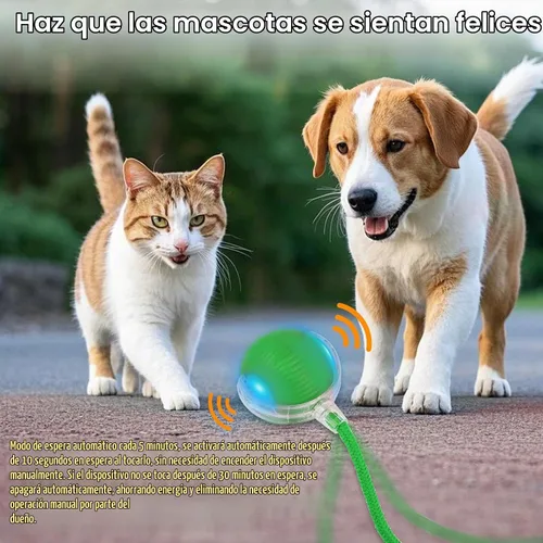 Vista 4 de Goosheep 1PK Automatic Rolling Interactive Cat Toys Ball for Indoor Cat Dog