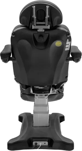 Vista 4 de SKINACT Palermo Spa - Silla/cama/mesa de tratamiento facial (negro)