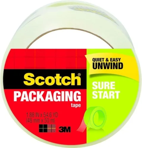 Vista 6 de Scotch Sure Start Cinta de embalar, Transparente
