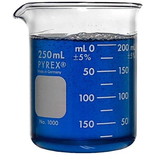 Vista 2 de Pyrex Griffin Low Form - Vaso de precipitados de 8.5 fl oz graduado