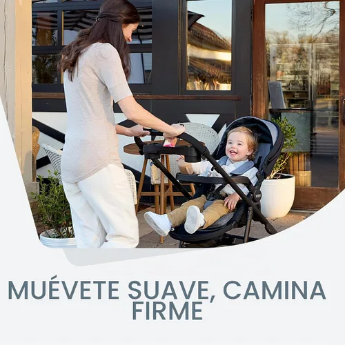 Vista 7 de Britax Brook+ cochecito de bebé modular, ultra ligero para bebés y niños pequeños con inserto SafeWash y 4 formas de pasear, ónix gris Ónix grafito