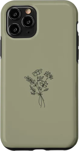 Vista 27 de Funda para iPhone 16 Wildlfower Floral Flower Khaki