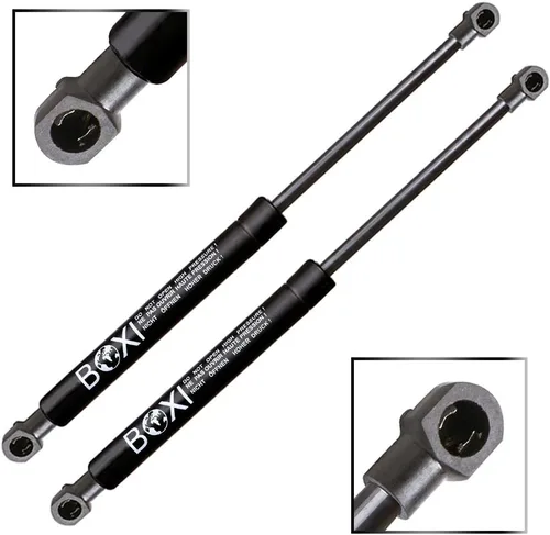 Vista 4 de BOXI 2 piezas de soporte de elevación de maletero amortiguadores de gas resortes de gas para 2000 BMW 323Ci / 2001-2006 E46 325Ci 330Ci M3 Base