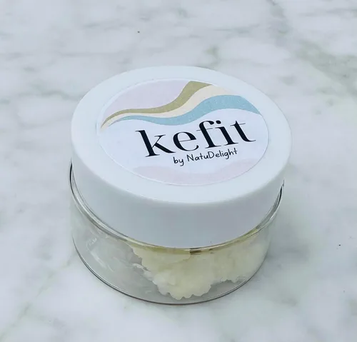 Vista 4 de NatuDelight - Granos de kéfir de leche viva, cultivo básico tradicional (0.53 oz/1 cucharada)