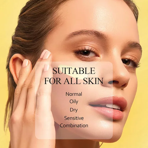 Vista 4 de SHVYOG Hidratante facial con vitamina C, crema facial de cúrcuma, hidratación antienvejecimiento, crema reafirmante e iluminadora para manchas