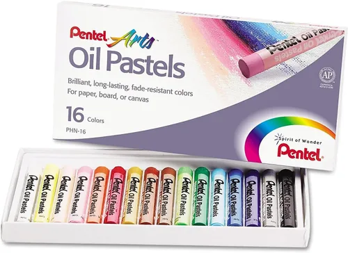 Vista 3 de Pasteles al óleo Pentel Arts , Variados