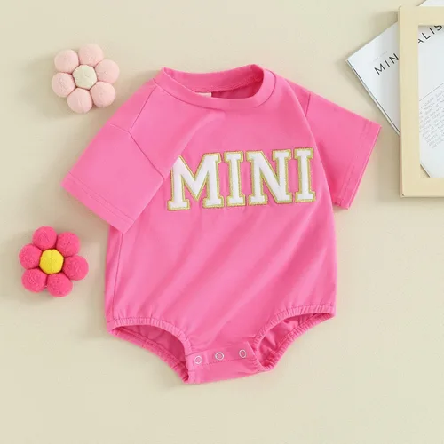 Vista 4 de Mommy and Me - Disfraz familiar a juego, sudadera de manga larga, sudadera con letras