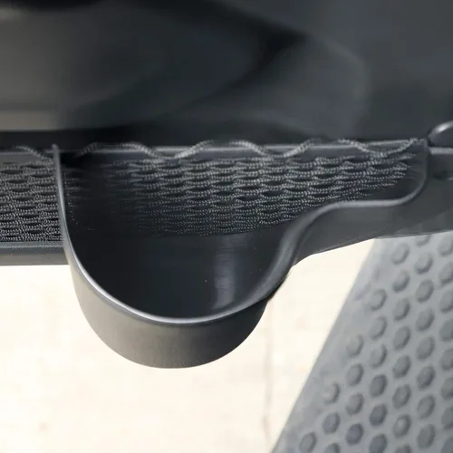 Vista 4 de JeCar Caja de almacenamiento para bolsillo de puerta delantera con portavasos para puerta delantera, accesorios interiores compatibles con Jeep