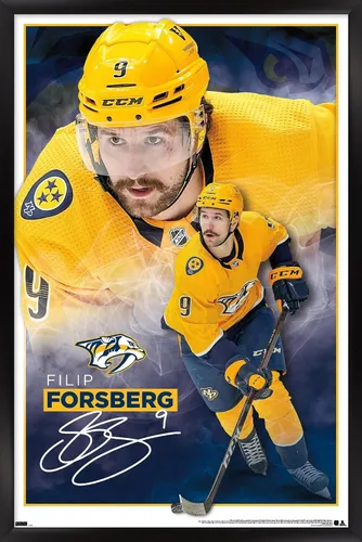 Vista 8 de Trends International NHL Nashville Predators - Póster de pared de Filip Forsberg 23