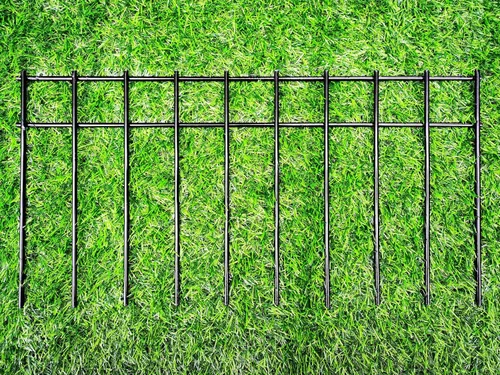 Vista 8 de Adavin Valla de barrera para animales pequeños o medianos, paquete de 10 unidades de 20 pulgadas de largo x 10 pulgadas de alto, valla de jardín