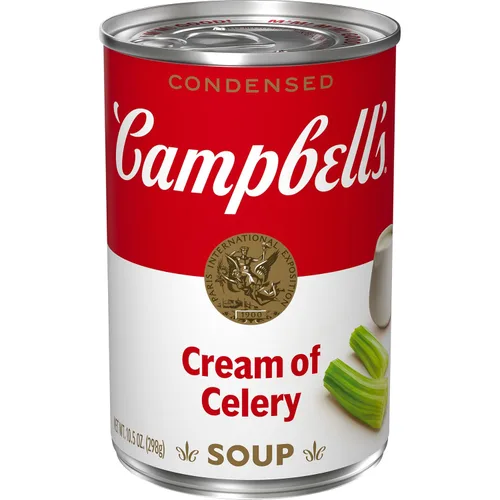 Vista 17 de Sopa Campbell's Condensada Crema de Apio 98% Libre de Grasa, Lata de 10.5 Onzas