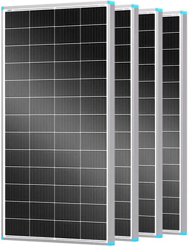 Vista 16 de Renogy Panel Solar de 50 W 12 V, Cargador de Módulo PV Monocristalino de Alta Eficiencia de 50 W para Techo de Casa Rodante, Marina, Granja, Batería