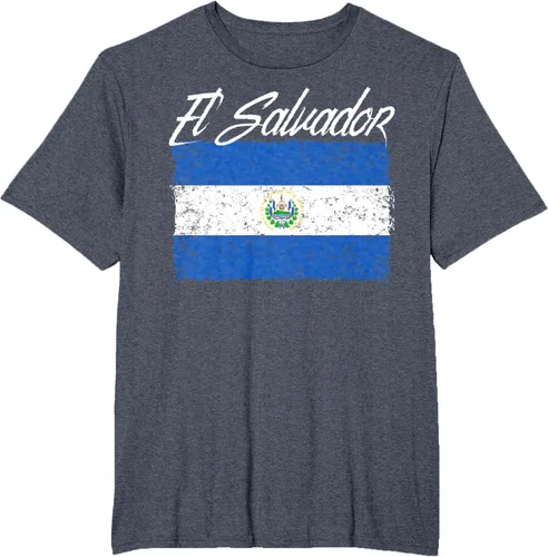 Vista 79 de Camiseta Salvadoreña Bandera El Salvador