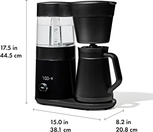 Vista 8 de OXO Brew - Cafetera de 9 tazas, color negro mate