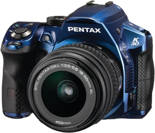 Vista 4 de Pentax K-30 CMOS SLR digital de 16 MP sellada a la intemperie con lente de 0.709-2.165 in (negro)