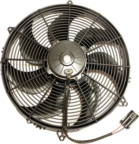 Vista 2 de SPAL 30102803 16 "ventilador extractor 12 voltios de alto rendimiento hoja curvada 1953 cfm VA33-AP91/LL-65A