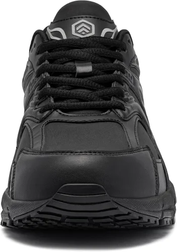 Vista 2 de LARNMERN Non Slip Work Shoes for Men Fashion Sneakers Kitchen Chef Slip Resistant Shoe Waterproof Food Service Walking and Casual Air Cushion
