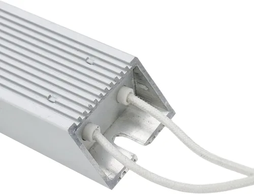 Vista 3 de 100W 8 Ohm Aluminio Vivienda Wirewound Frenado Resistencia Soldadura Lug Silver ToneTerminals