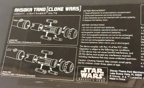 Vista 3 de Galaxy's Edge - Sable de luz del legado de Guerra de las Galaxias