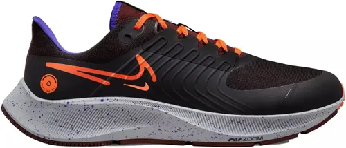 Vista 3 de NIKE Tenis para hombre, Negro Naranja Total Naranja Bronce Eclipse Indigo Burst Gris Niebla