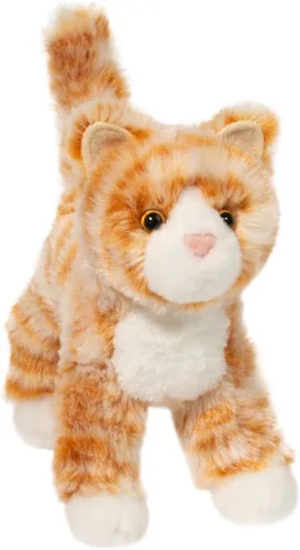 Vista 5 de Douglas Hally - Animal de peluche a rayas naranja 8 pulgadas de alto