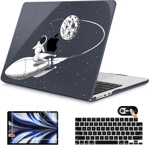 Vista 41 de Mektron Funda para MacBook Air 2025 M4 de 13.6 pulgadas A3240 Compatible con 2023 A2681 M2 2024 A3113 M3 Chip con Liquid Retina Display Touch ID