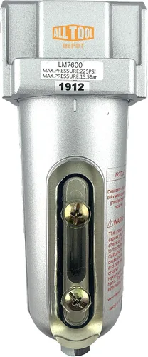 Vista 6 de 3/8" NPT de flujo medio aire comprimido en línea filtro desecante secador humedad agua separador