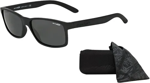 Vista 3 de ARNETTE AN4185 Rectangle Sunglasses for Men BUNDLE with Designer iWear Complimentary Eyewear Kit