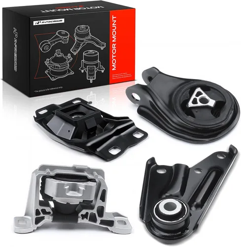 Vista 10 de A-Premium Juego de 4 piezas de montaje de transmisión de motor compatible con Mazda 3 2004 2005 2006 2007 2008 2009 L4 2.0L, gasolina, con montaje