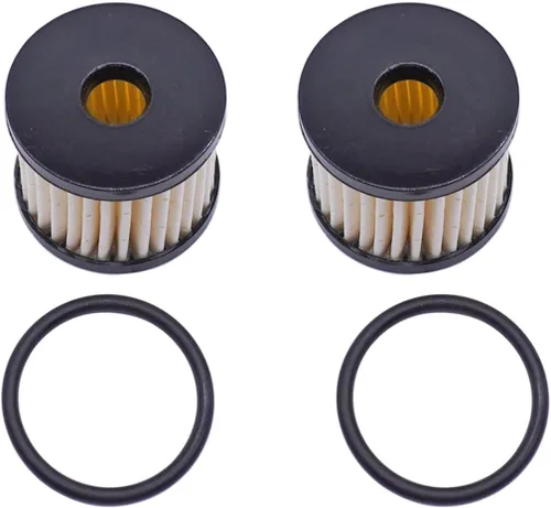 Vista 2 de Kit de filtro de combustible de 2 piezas 0707-0012 61011-04A compatible con Harley Davidson FLD/FLHR/FXD/FXDWG/FXDXI/FXSTC