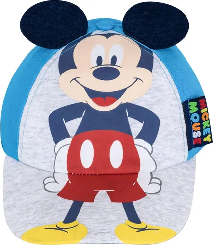 Vista 3 de Disney Mickey Mouse - Gorra de béisbol de algodón para niños 2 a 5 años