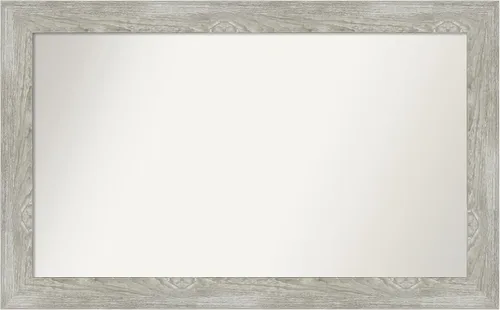 Vista 216 de Amanti Art Espejo personalizado, espejo de baño Alexandria Greywash, espejo de pared o espejo de tocador de baño sobre el fregadero